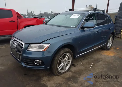 2015 Audi Q5 2.0T Premium z USA, uszkodzony, nr VIN WA1LFAFP6FA106844